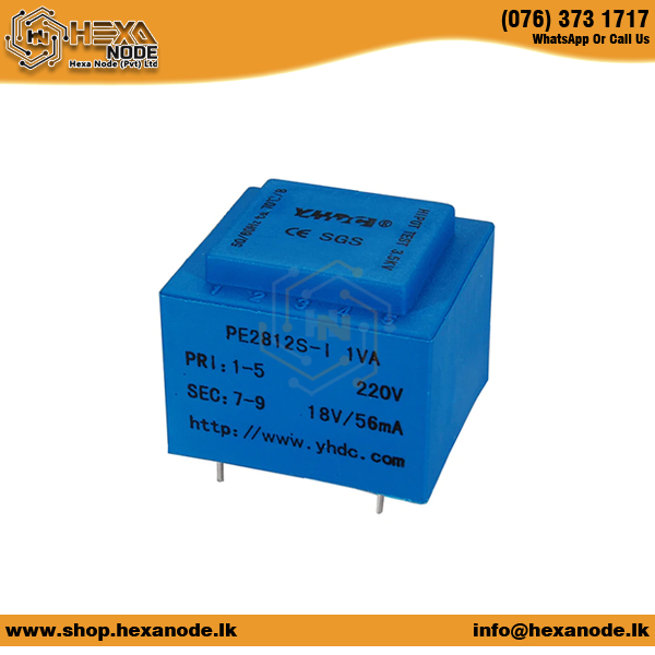 12V-0V 125mA 1.5VA PE2812S-I YHDC PCB Mount Transformer / SMD Transformer